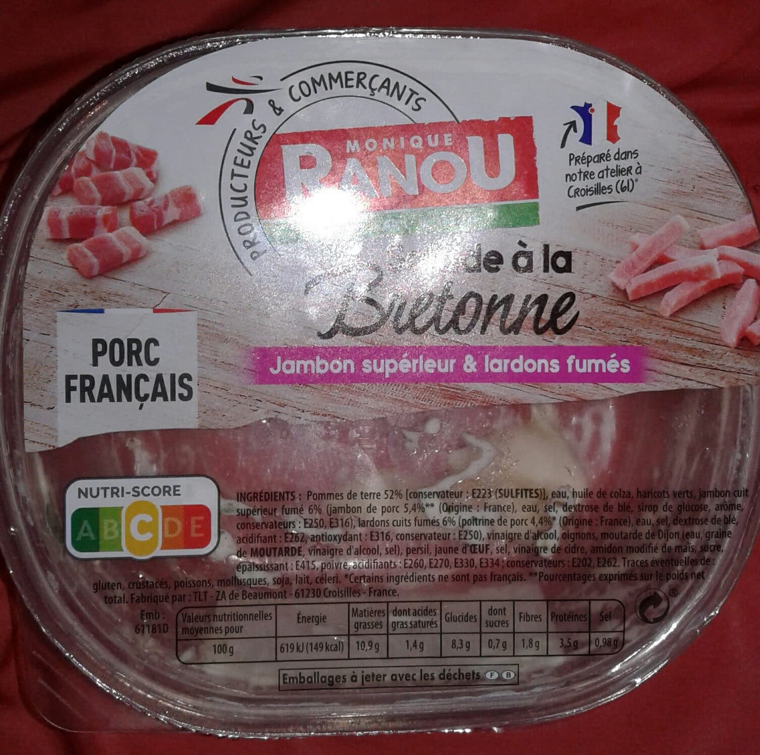Monique ranou Salade à la Bretonne packshot