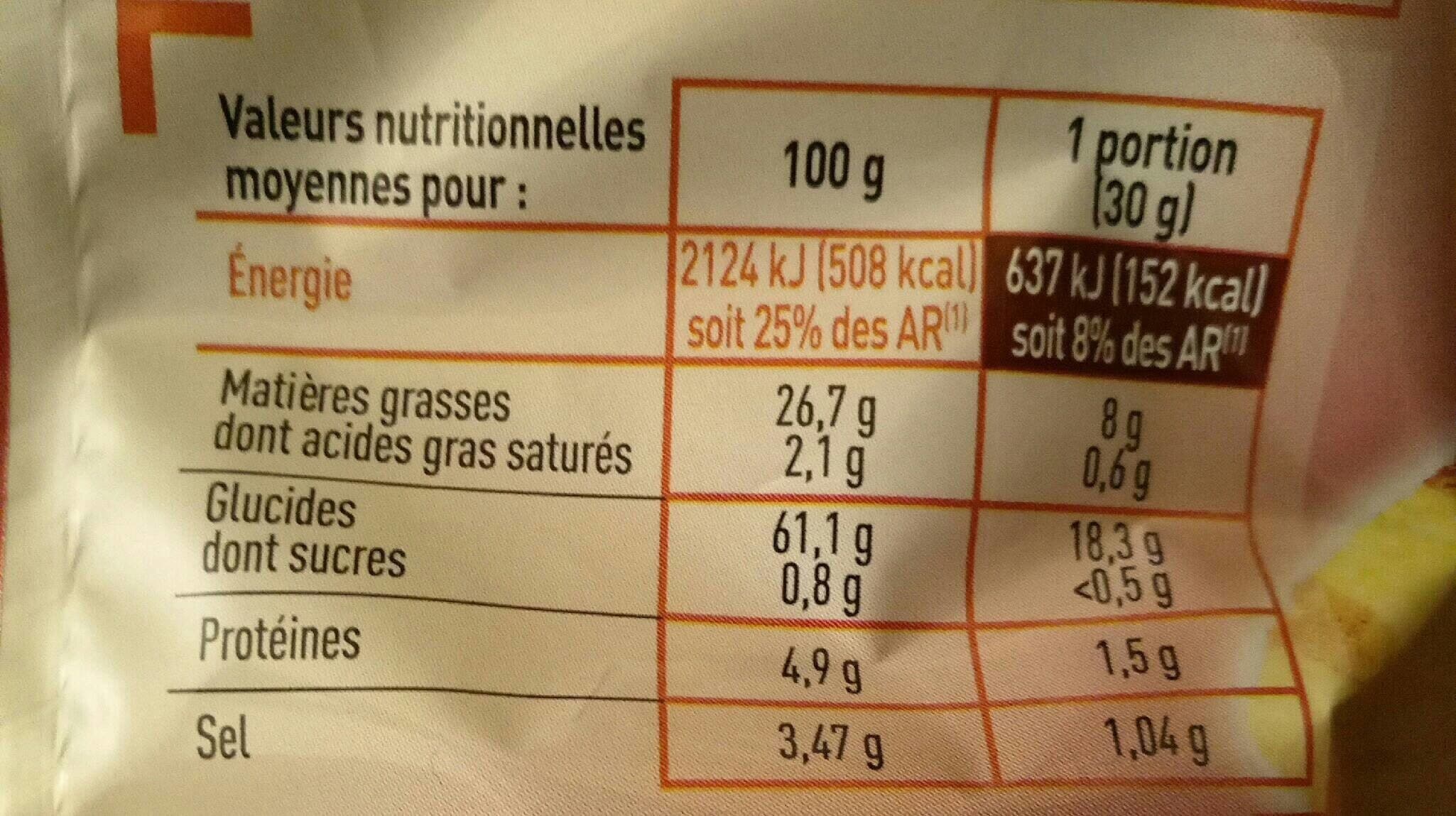 Netto Snacks goût bacon packshot