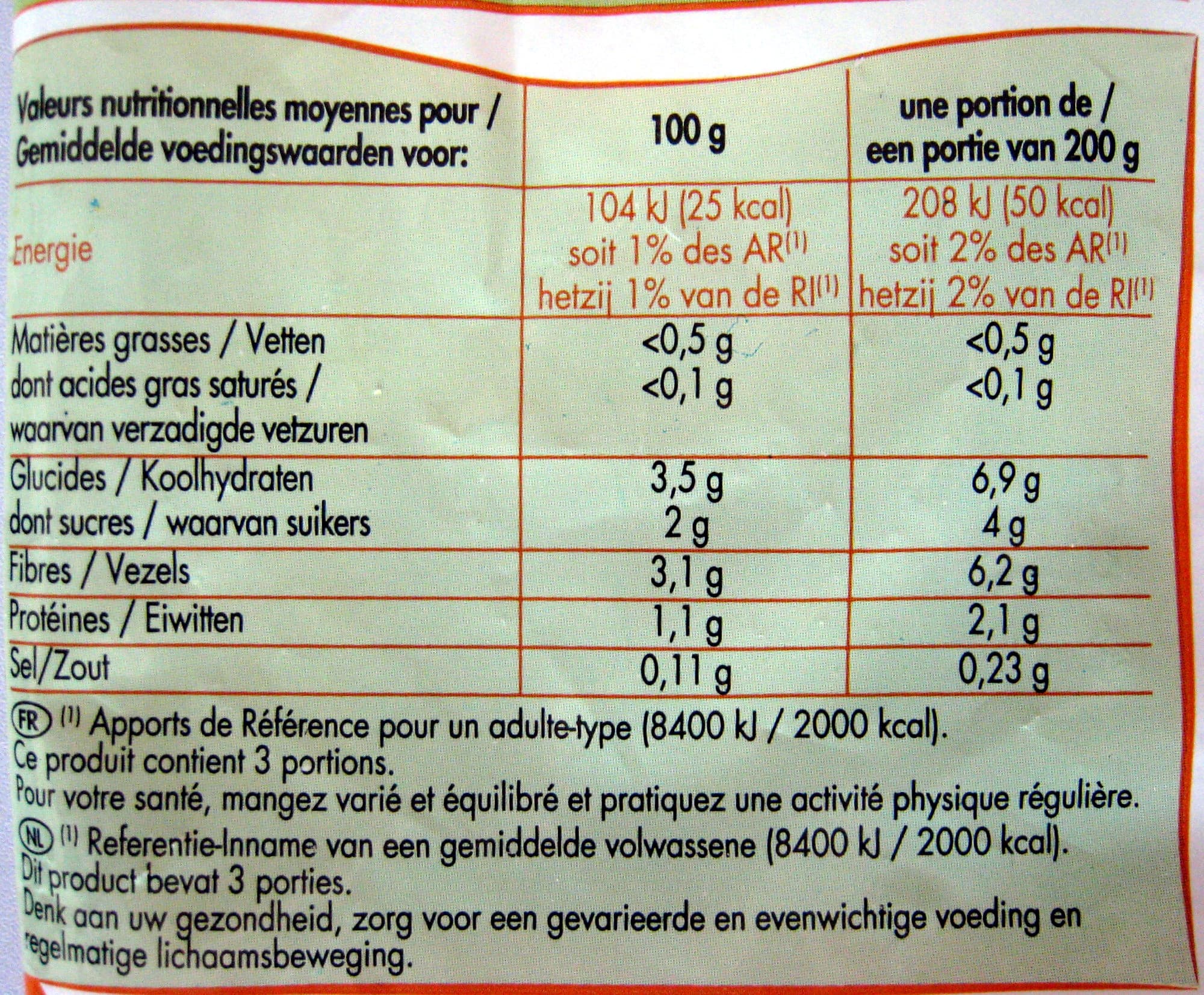 Intermarché Julienne de legumes packshot