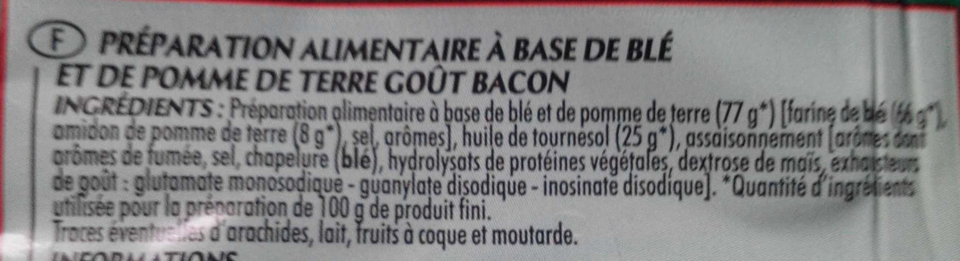 Bouton d'or Cricfie's saveur bacon packshot
