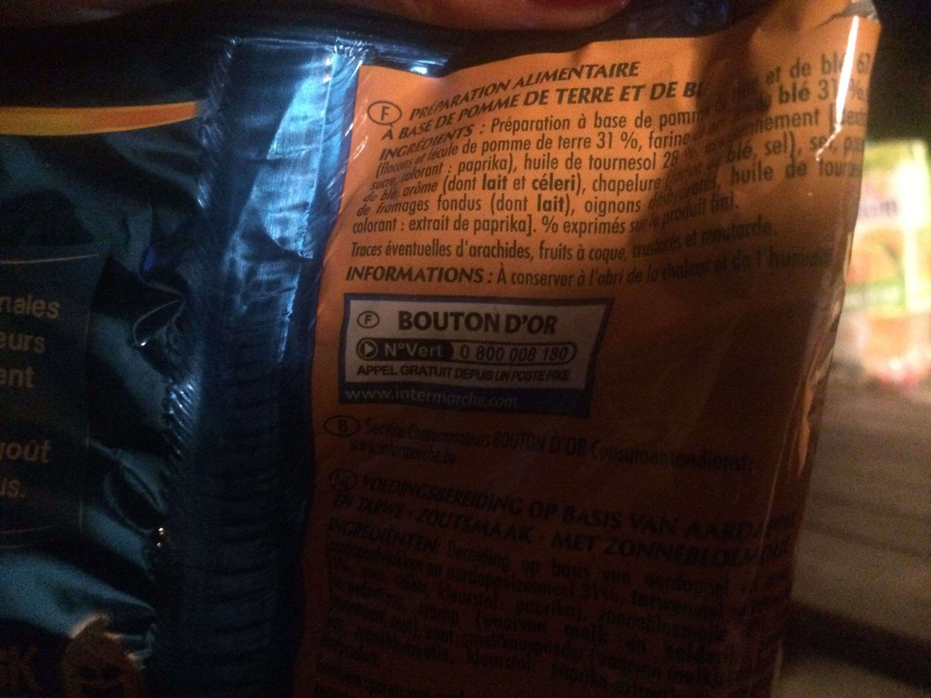 Bouton d'or Fantomask goût salé packshot