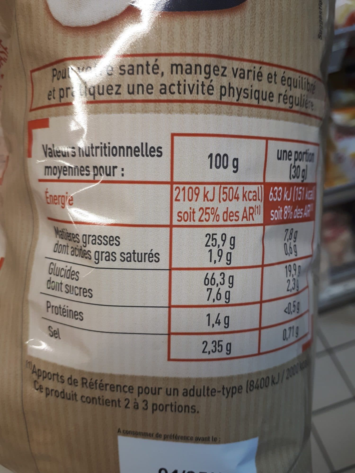 Netto Chips à la crevette packshot