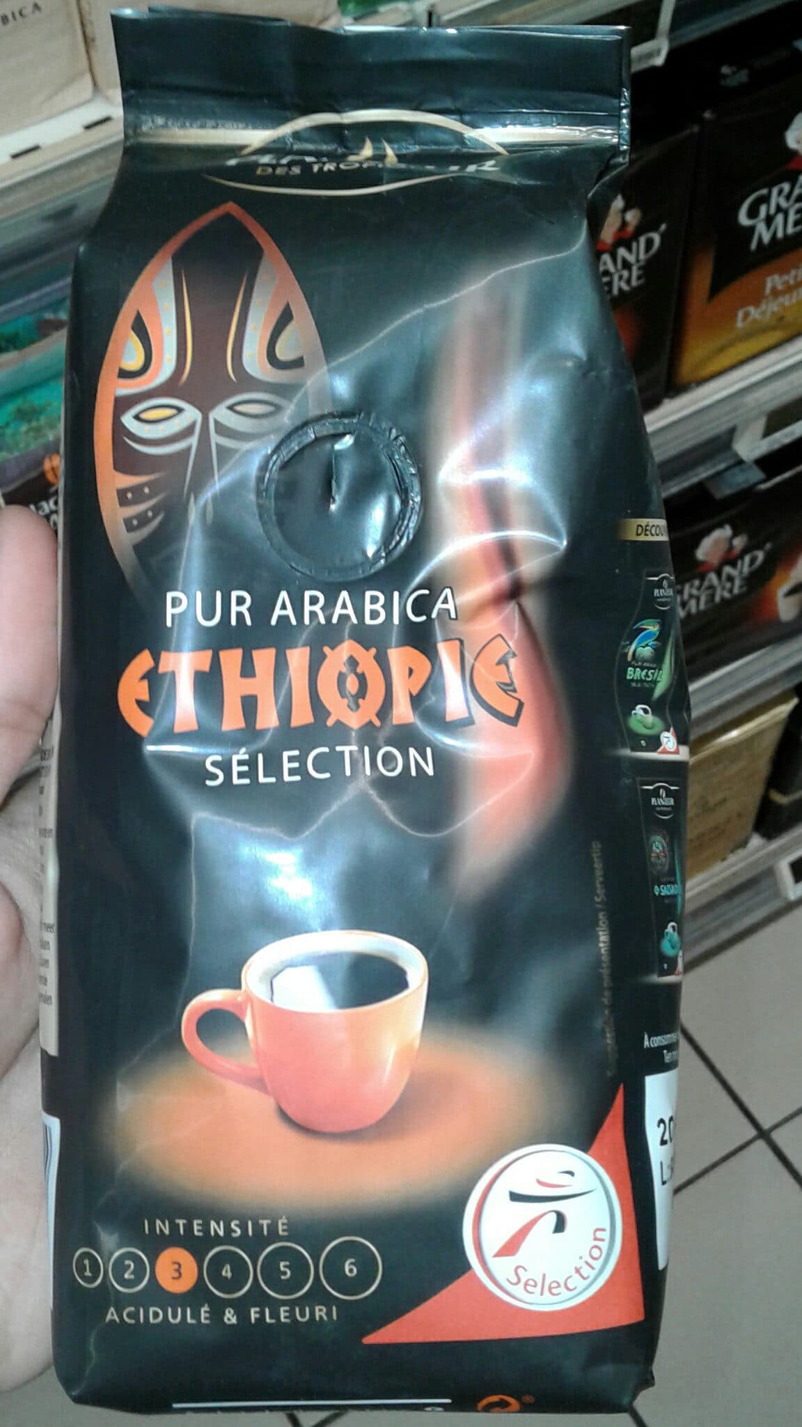 Planteur des tropiques Pur Arabica Sélection Ethiopie 7214 packshot