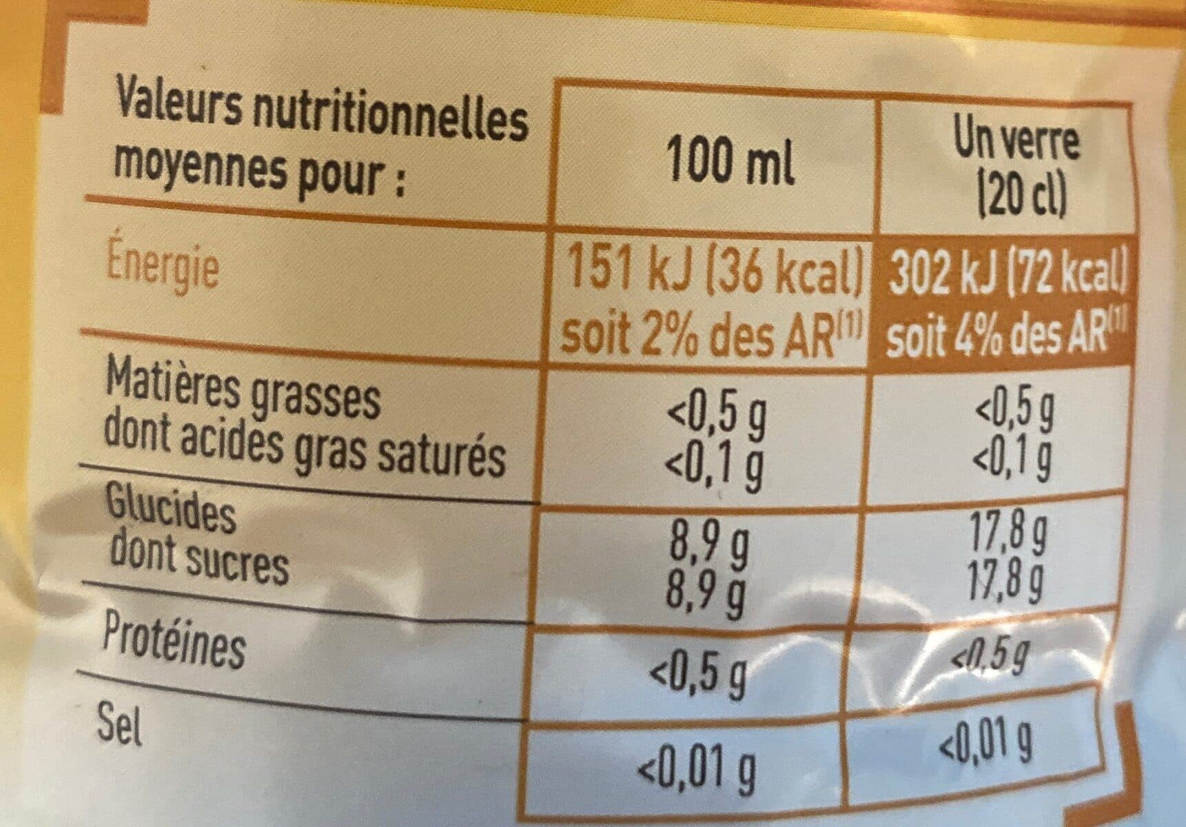 Netto Netto BOISSON ORANGE PET 2L packshot
