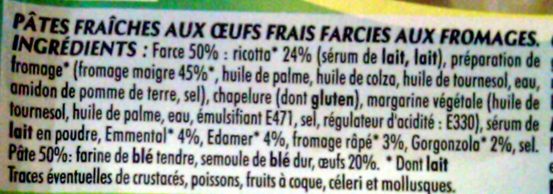 Fiorini RAVIOLI AUX FROMAGES 300g packshot