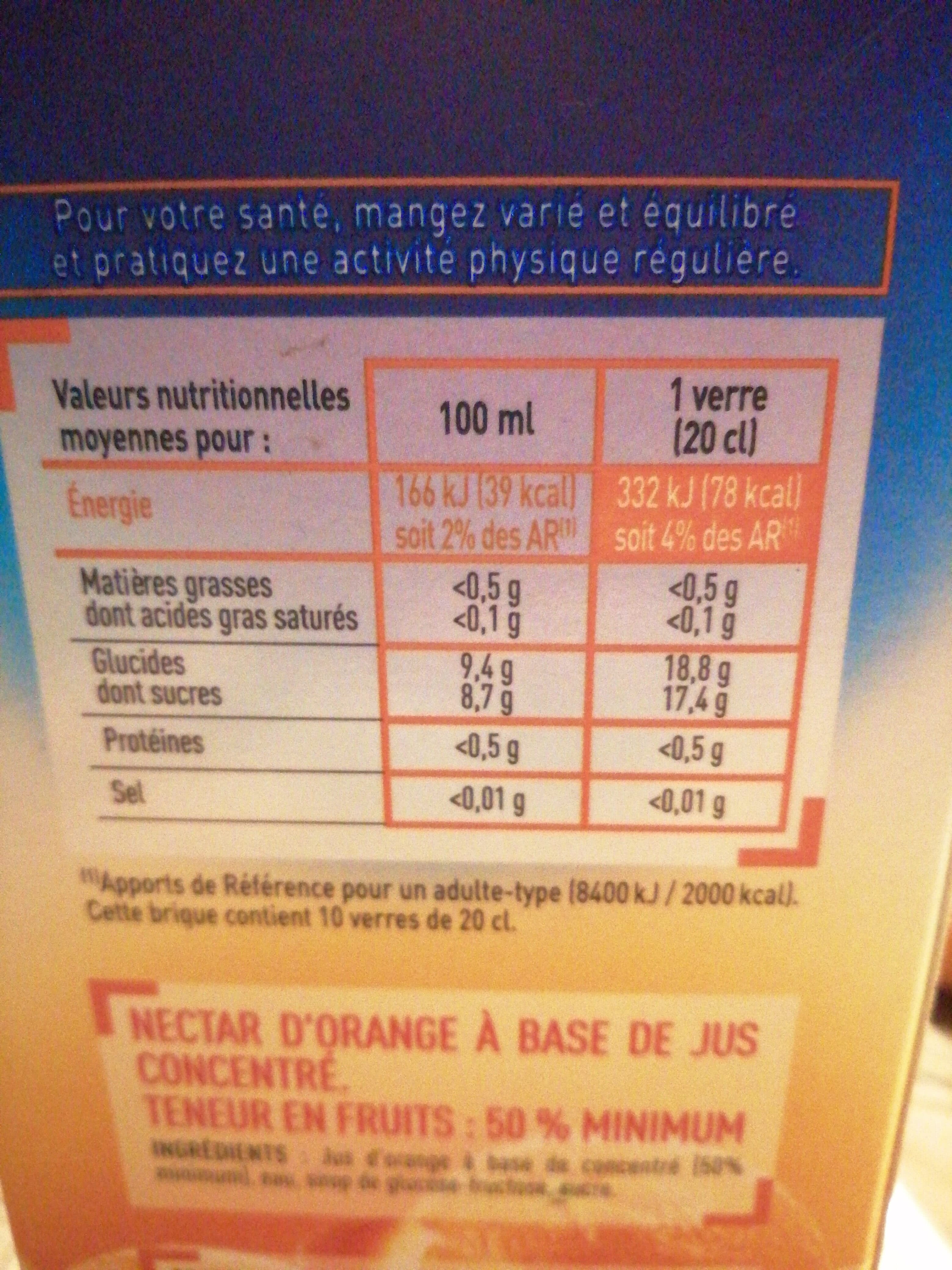 Netto Netto nectar Orange bk 2L packshot
