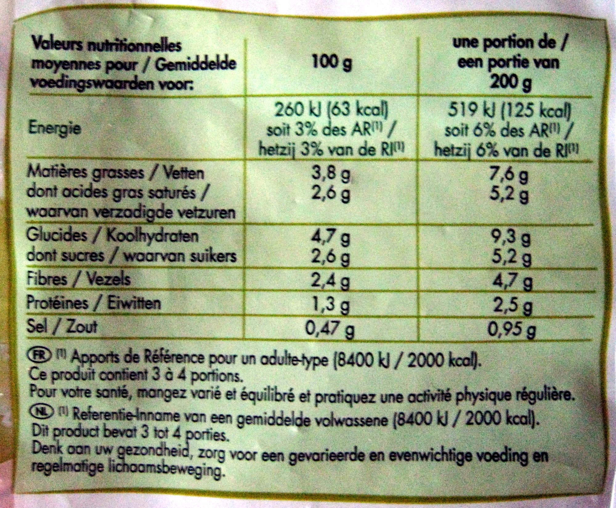Intermarché Emincés de poireaux à la crème packshot