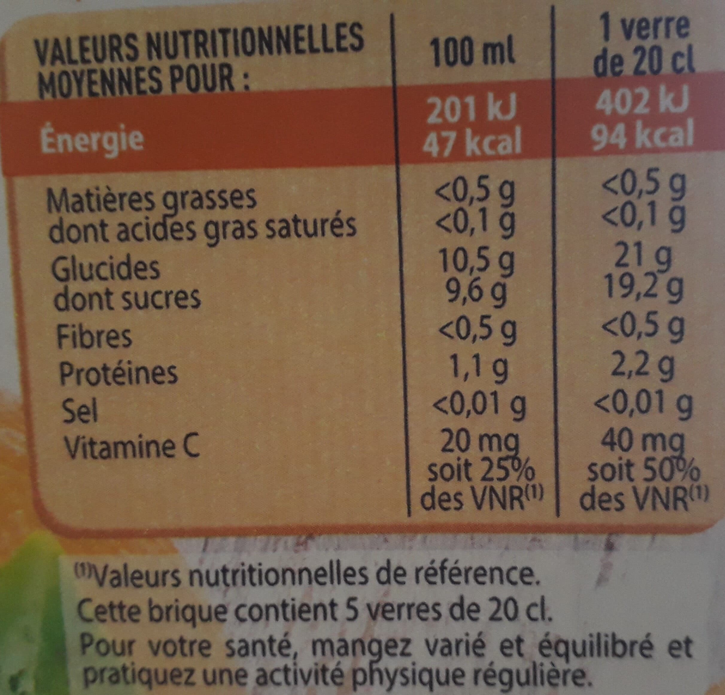 Paquito Abc orange sans pulpe brique 1l packshot