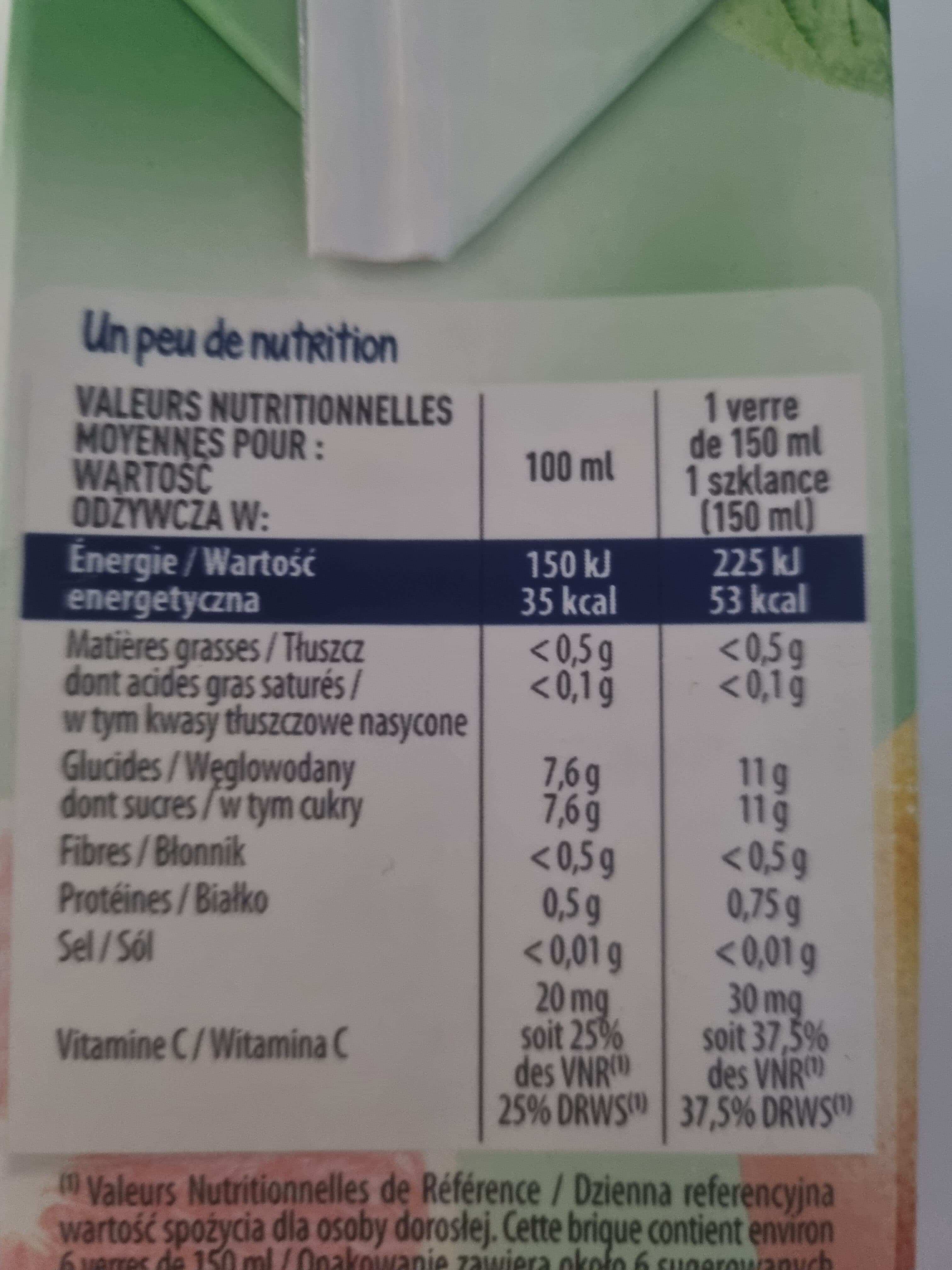 Intermarché Abc pamplemousse rose brique 1l packshot