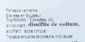 Capitaine Houat Crevettes Entières Cuites Réfrigérées packshot