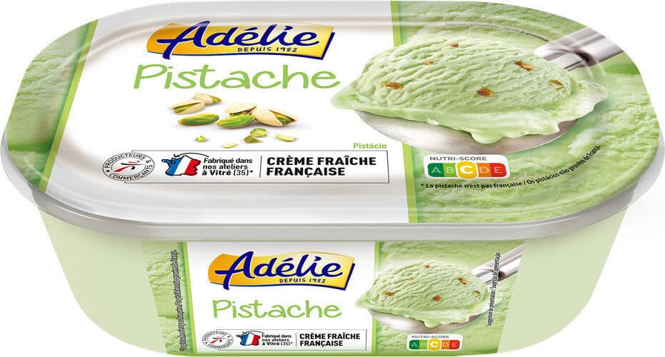 Adélie Crème glacée pistache packshot