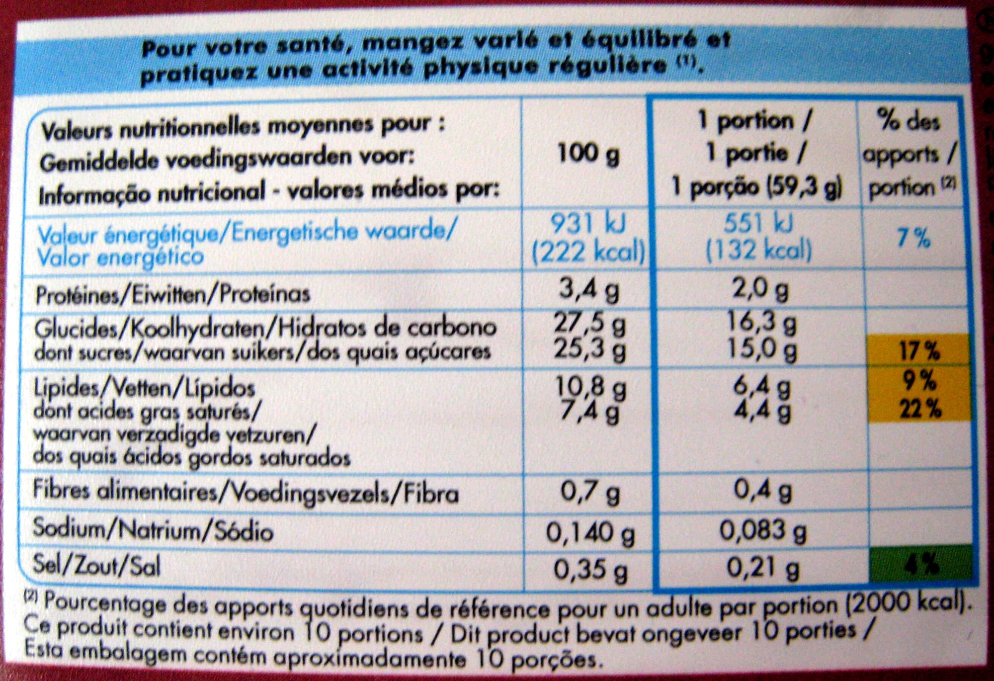 Adélie Bac chocolat packshot