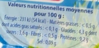 Pâturages Fromage frais 0% packshot
