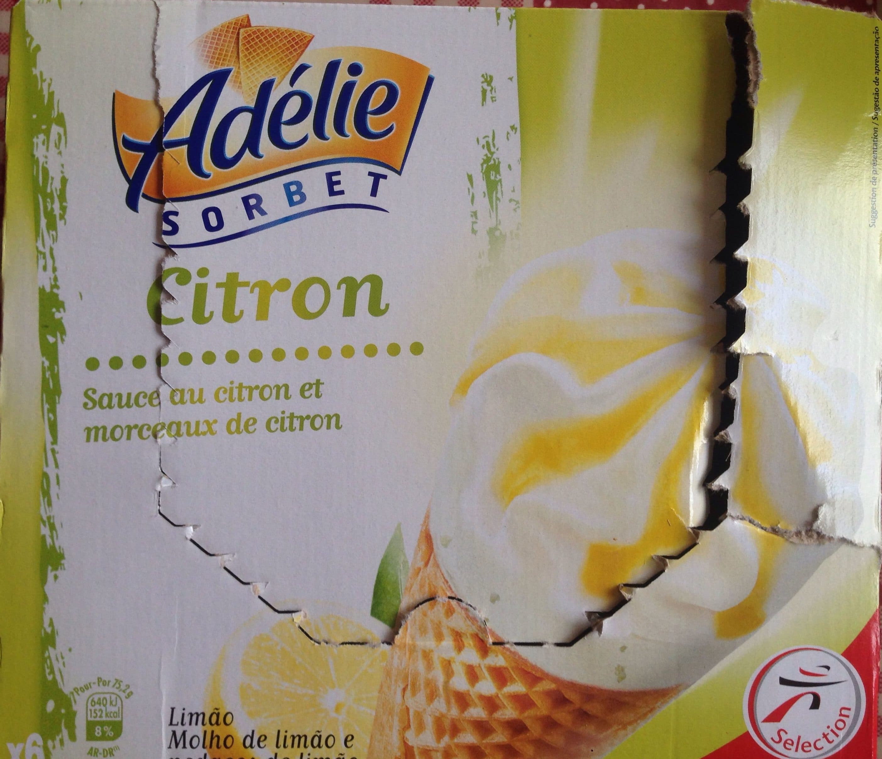 Adélie Cône Citron Vert et Jaune packshot