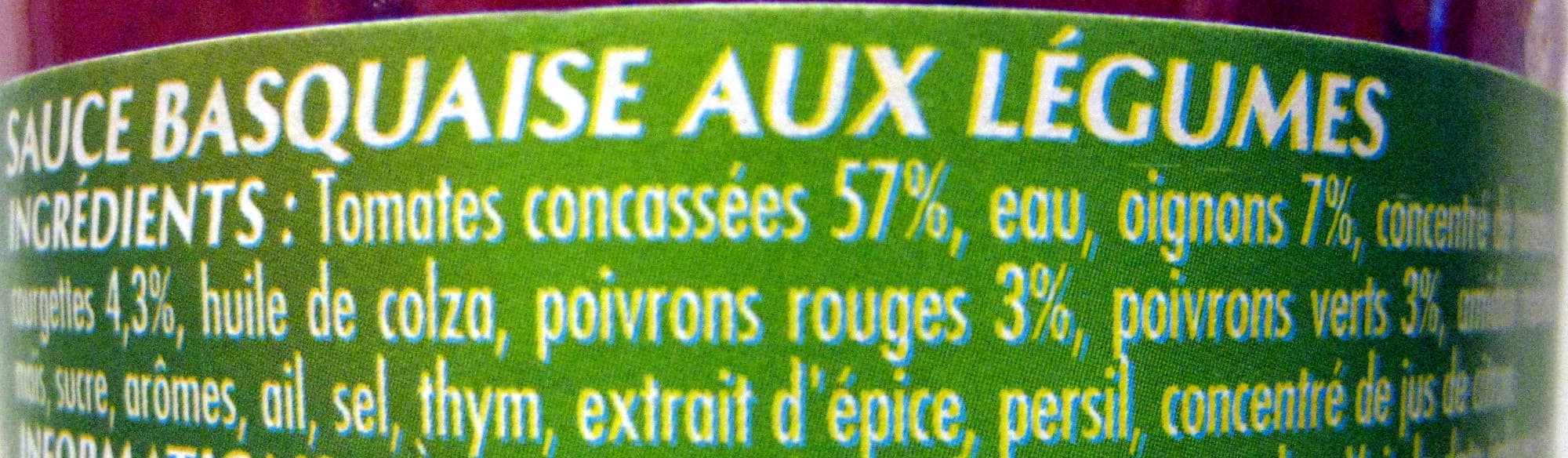 Claude Léger Sauce Basquaise packshot
