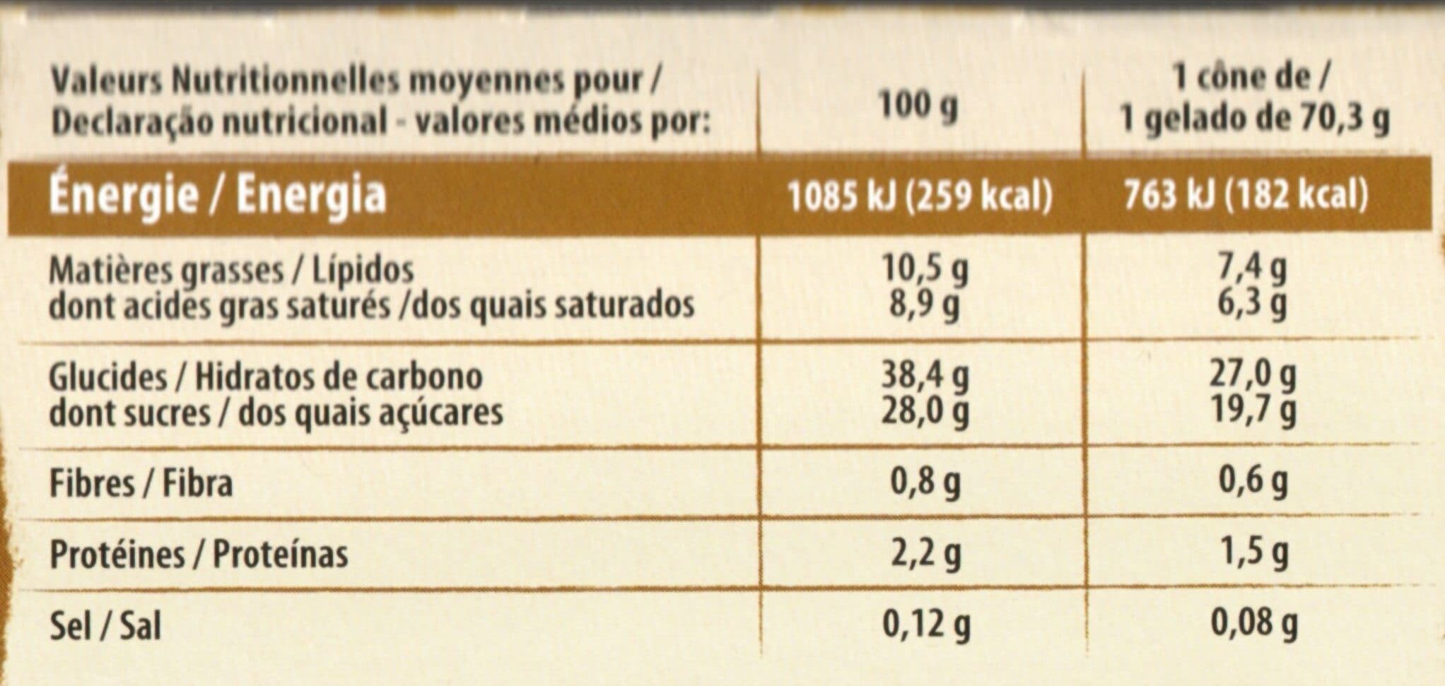 Adélie Cône café (G) sauce au café x6 - 120mL packshot