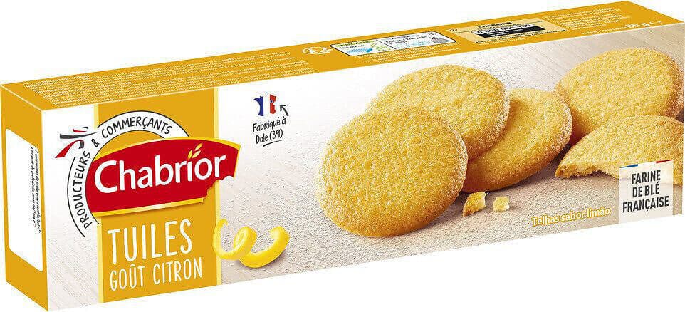 Chabrior Tuiles Citron 85g packshot