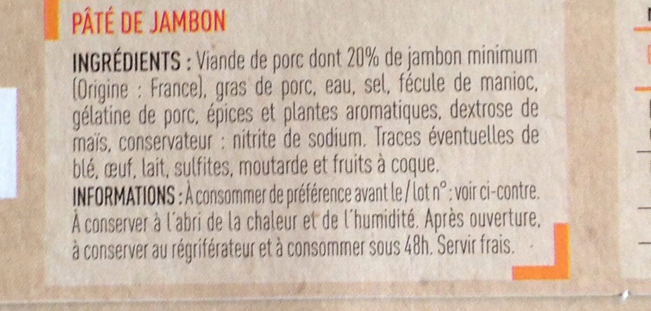 Netto Paté de jambon - 3x1/10 3x75g packshot