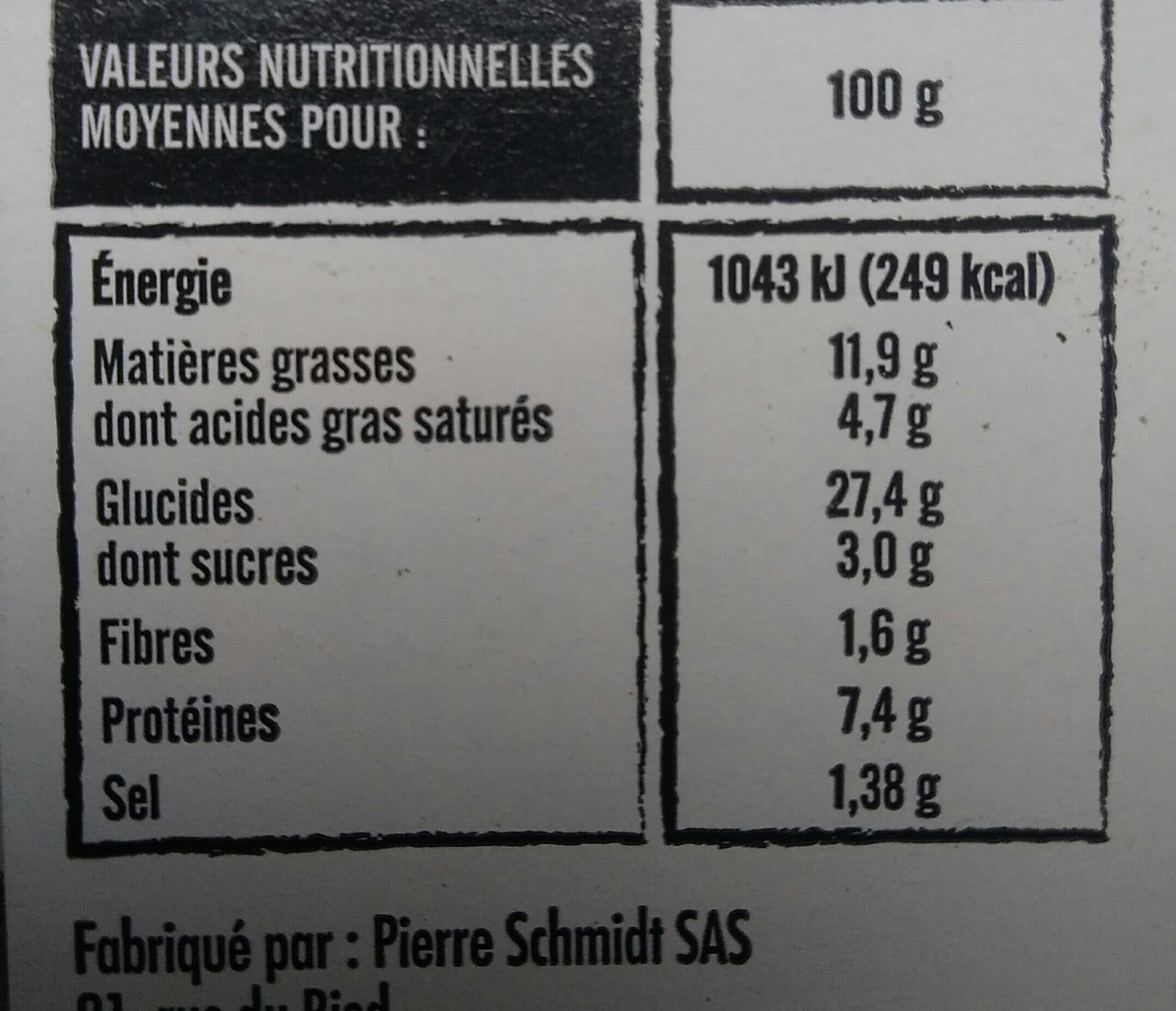 Itinéraire des saveurs Flammekueche packshot