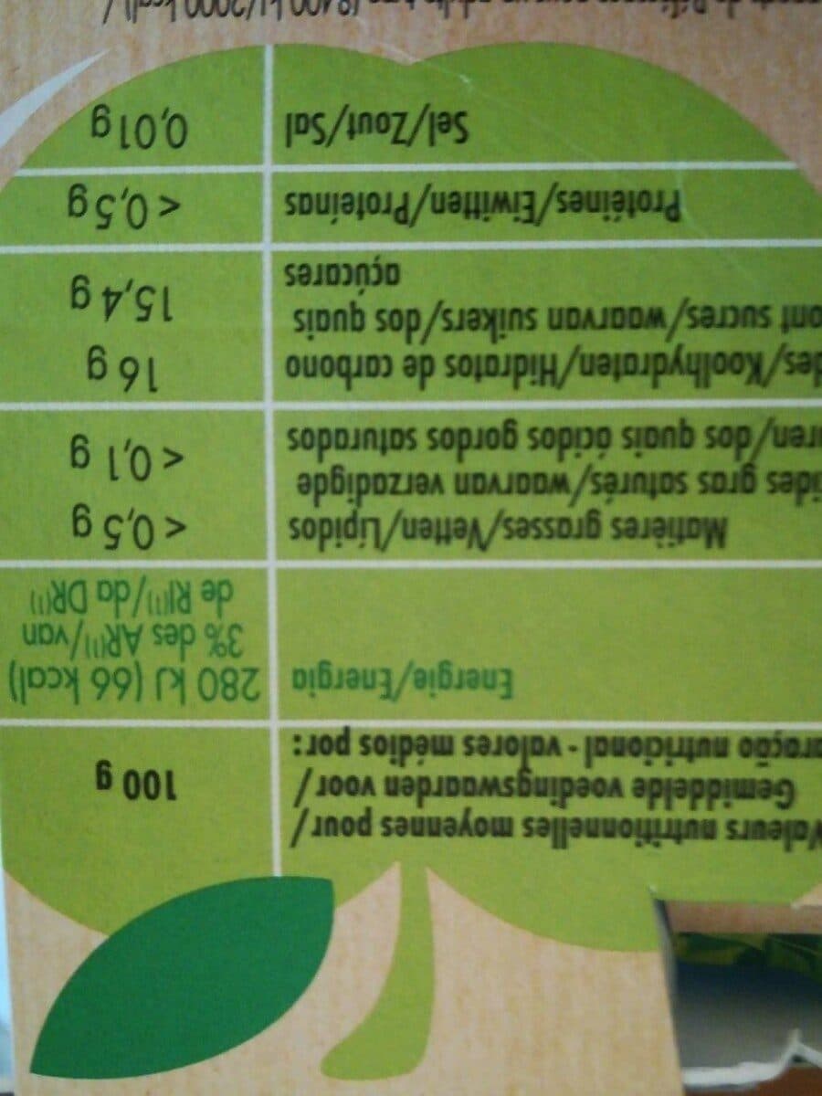 Paquito COUPELLES Compote de pommes fraises allégée en sucres - 4 x 100 g packshot