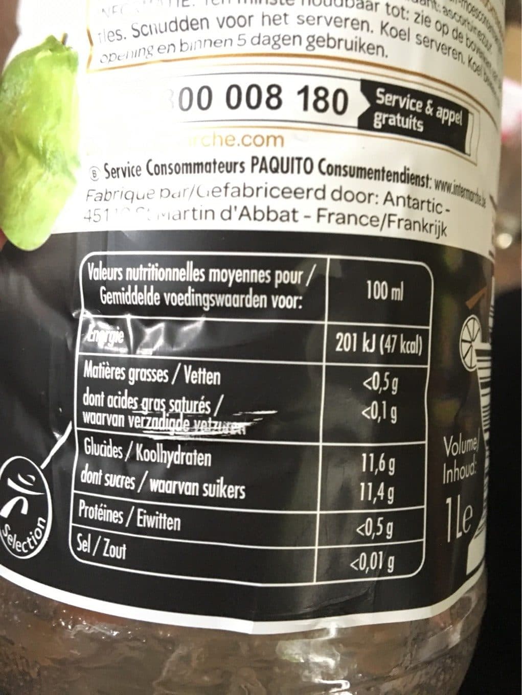 Les creations Nectar Goyave PET 1L packshot