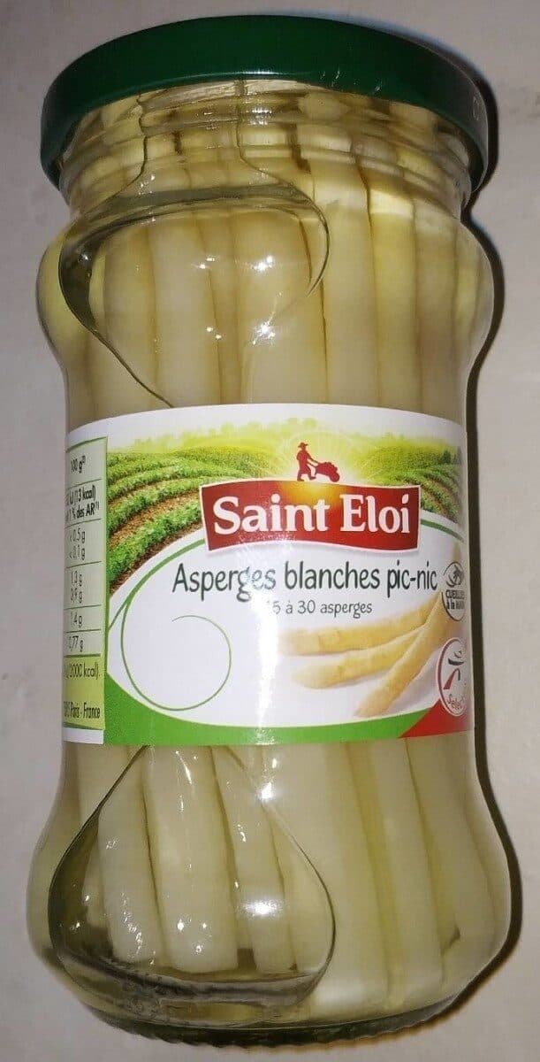 Saint eloi Asperges pic nic blanches - 212 ml packshot