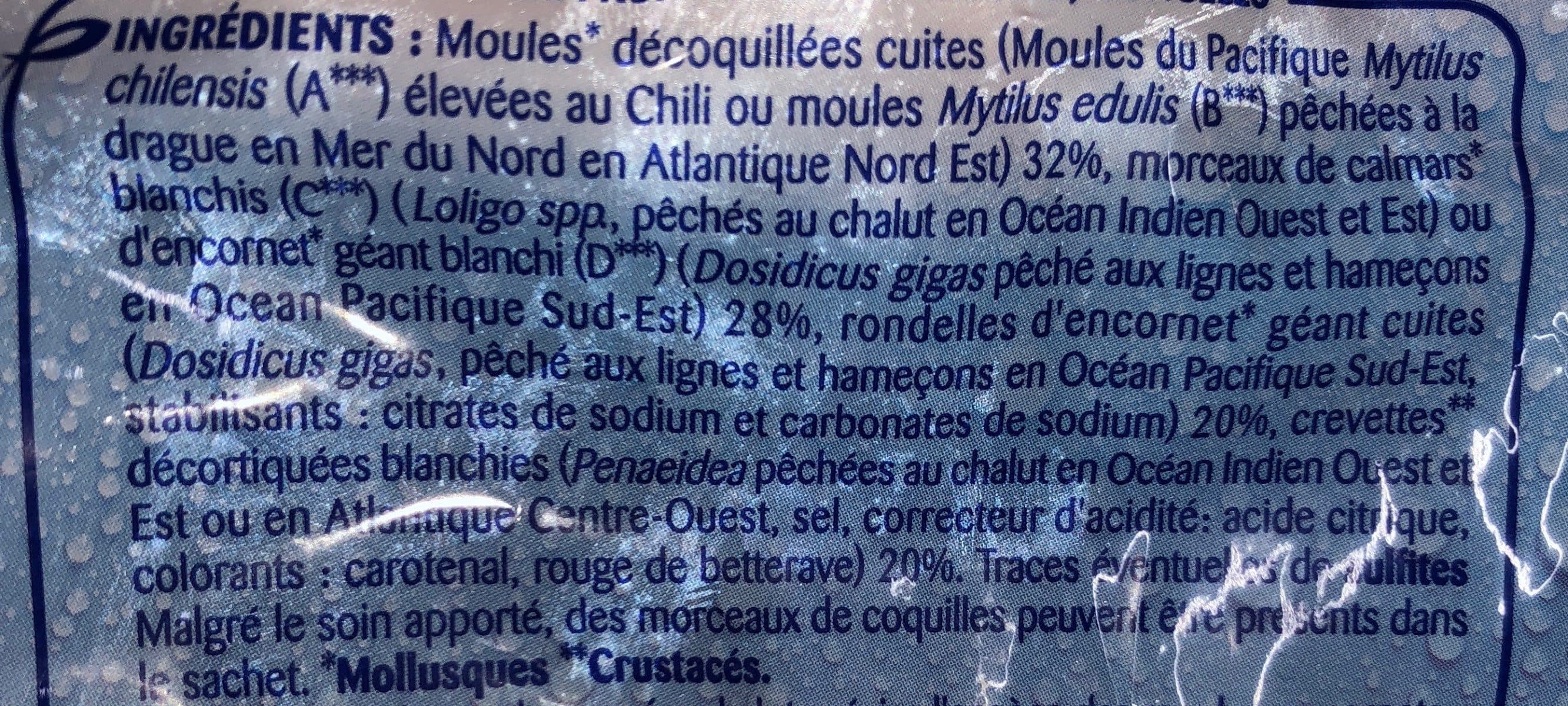 Odyssée Cocktail de fruits de mer odyssee 500g packshot