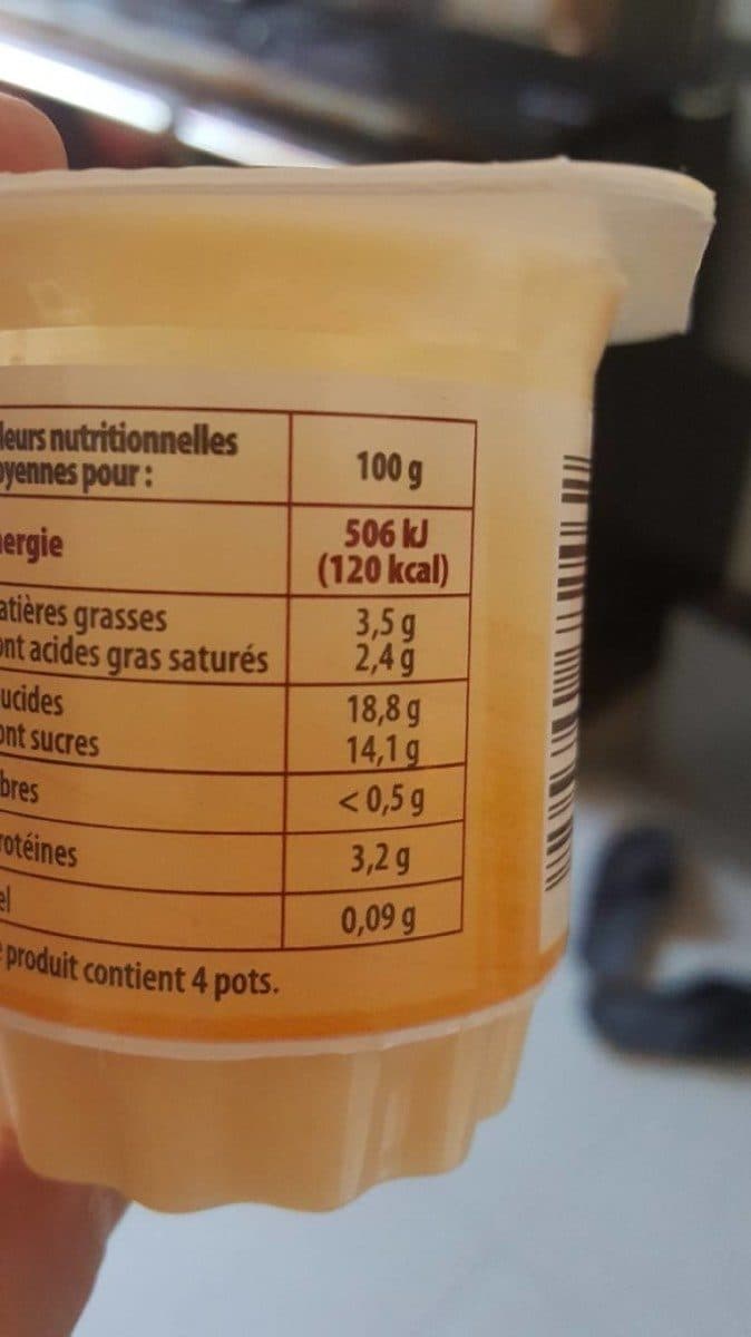 Pâturages Semoule au lait saveur Vanille packshot