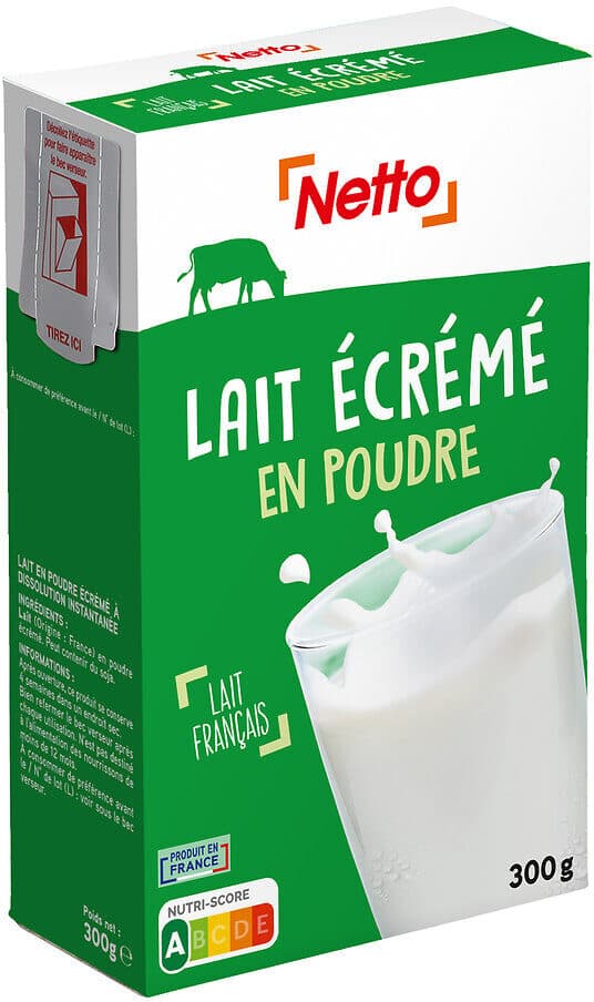 Netto Lait ecreme poudre 300 g packshot