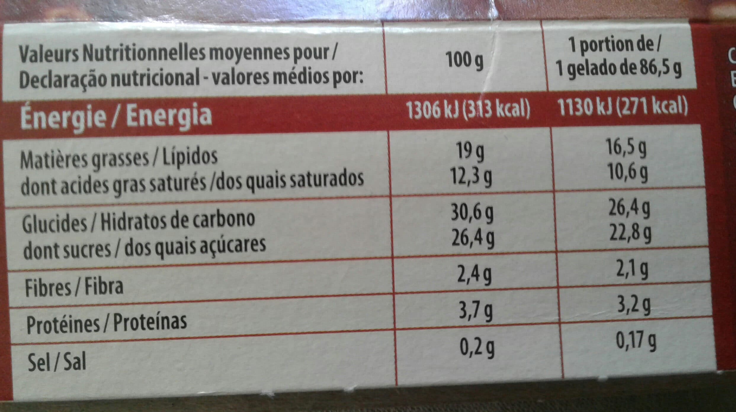 Adelie Colosse Chocolat Amandes (x4) packshot