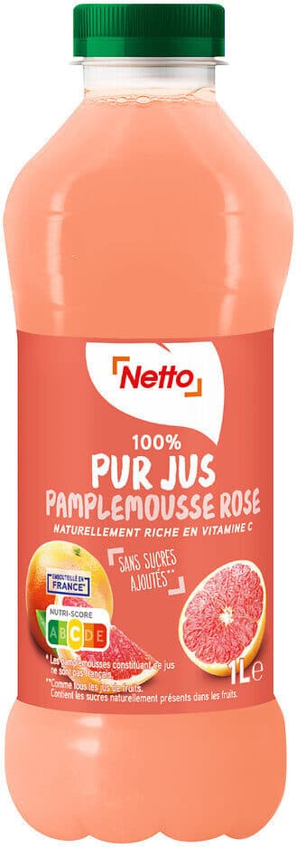 Netto Pj pamplemousse rose pet 1l packshot