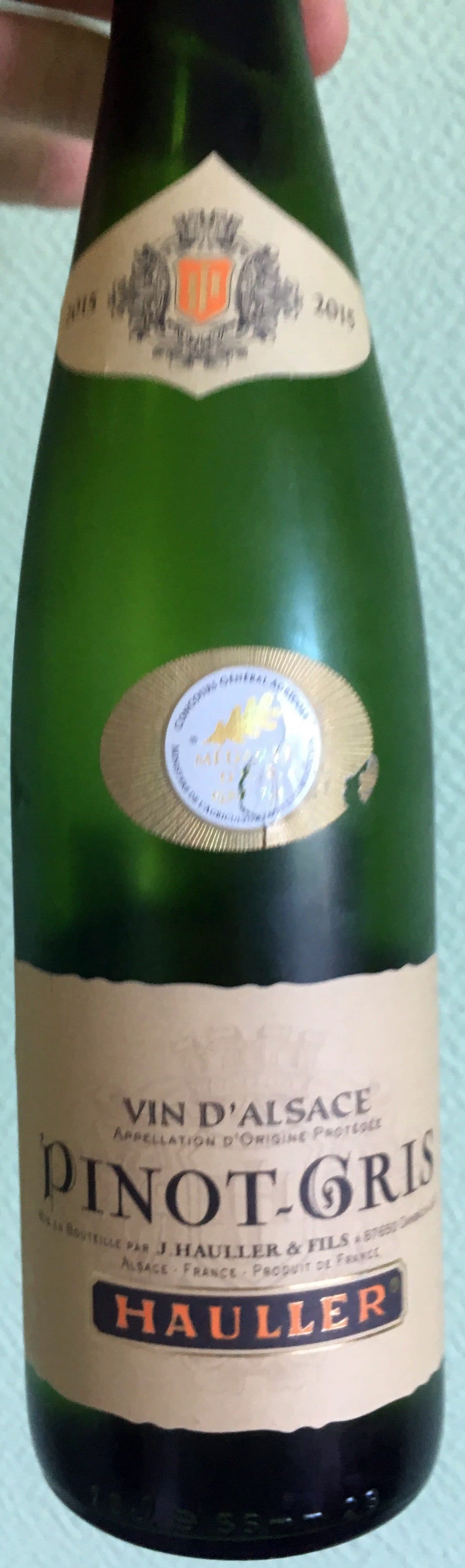 Hauller Weißwein - Pinot Gris Hauller packshot