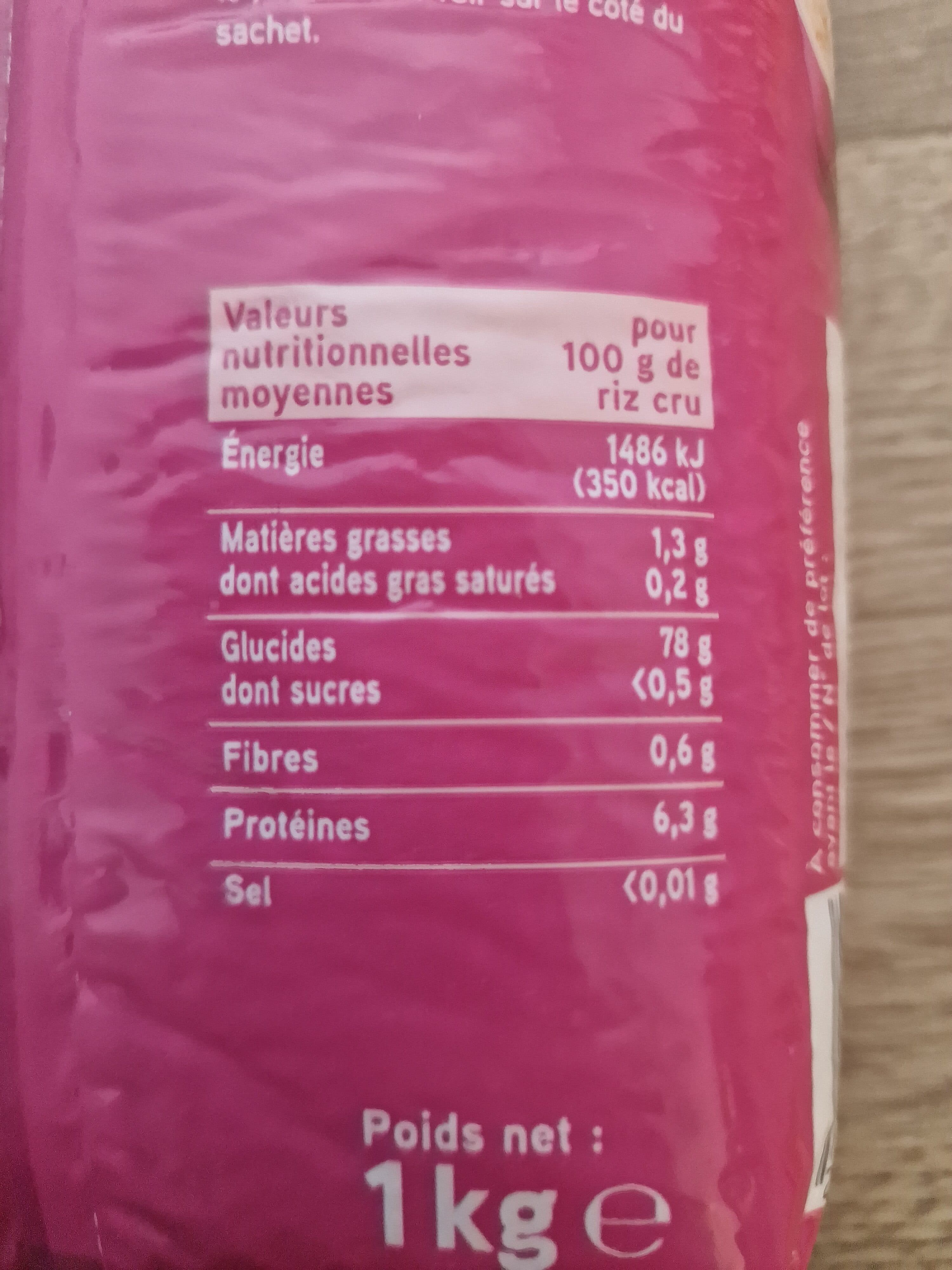 Netto NETTO Riz rond sac 1kg packshot