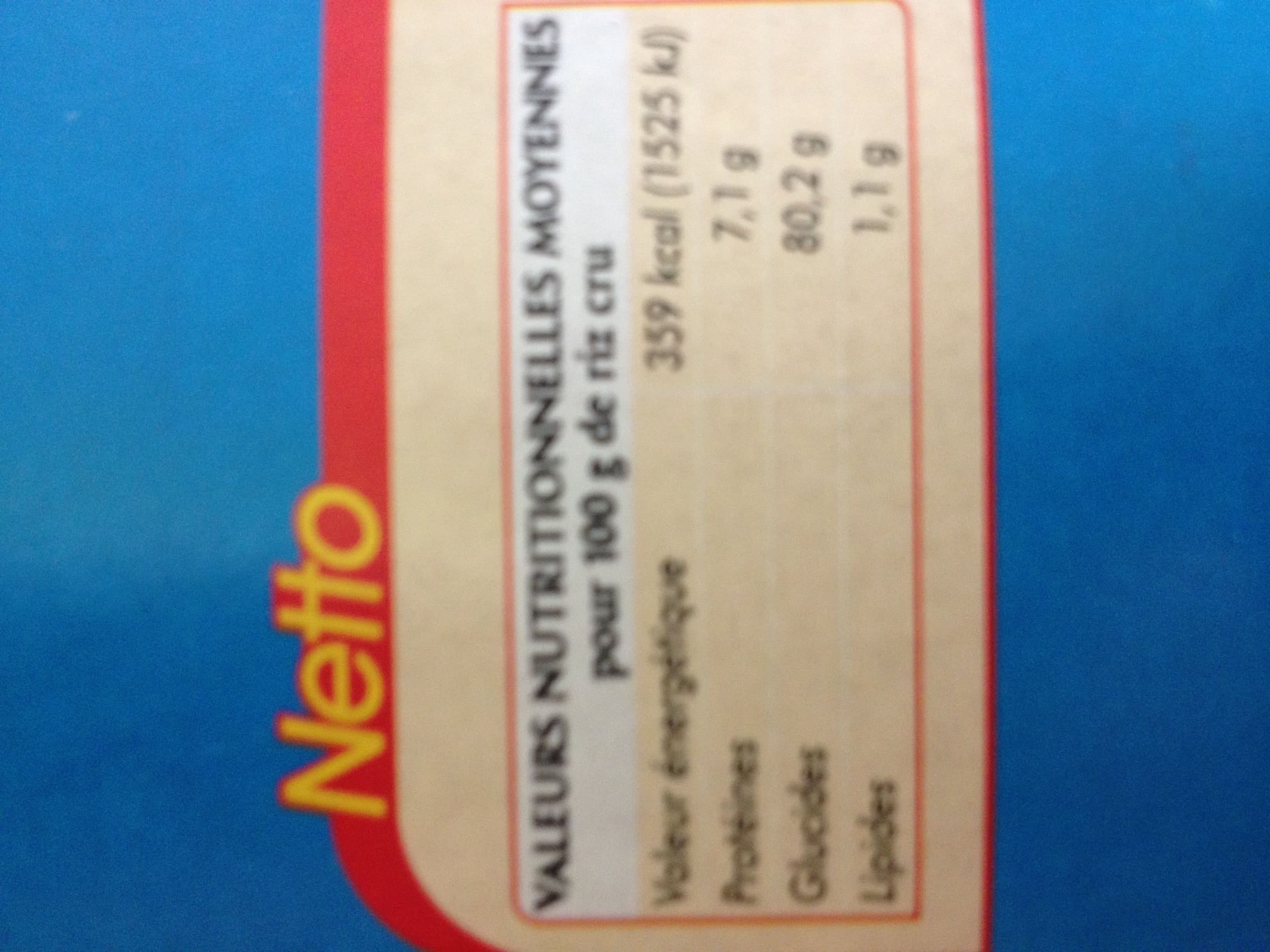 Netto NETTO riz long incollable 4X125gr packshot