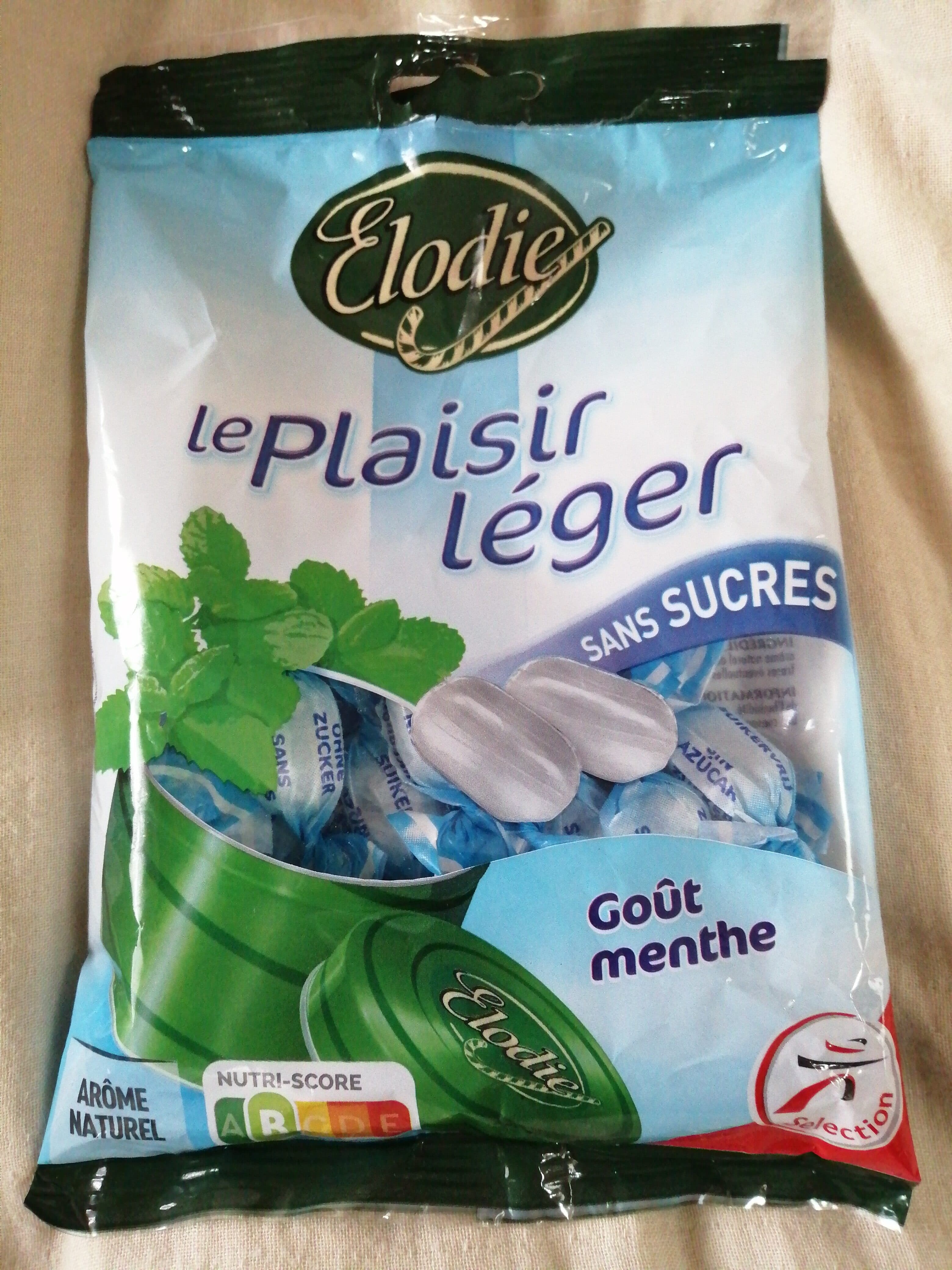 Elodie Le Plaisir Léger sans sucres packshot