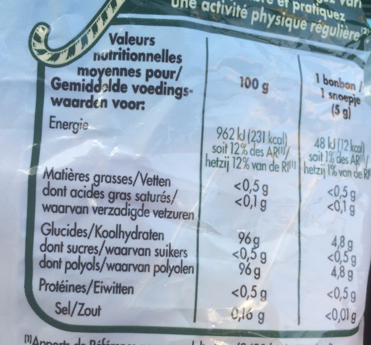 Elodie Bonbons Le Plaisir léger sans sucres goûts fruits packshot