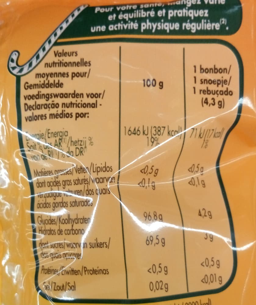 Elodie Bonbons au miel d'oranger - 200g packshot
