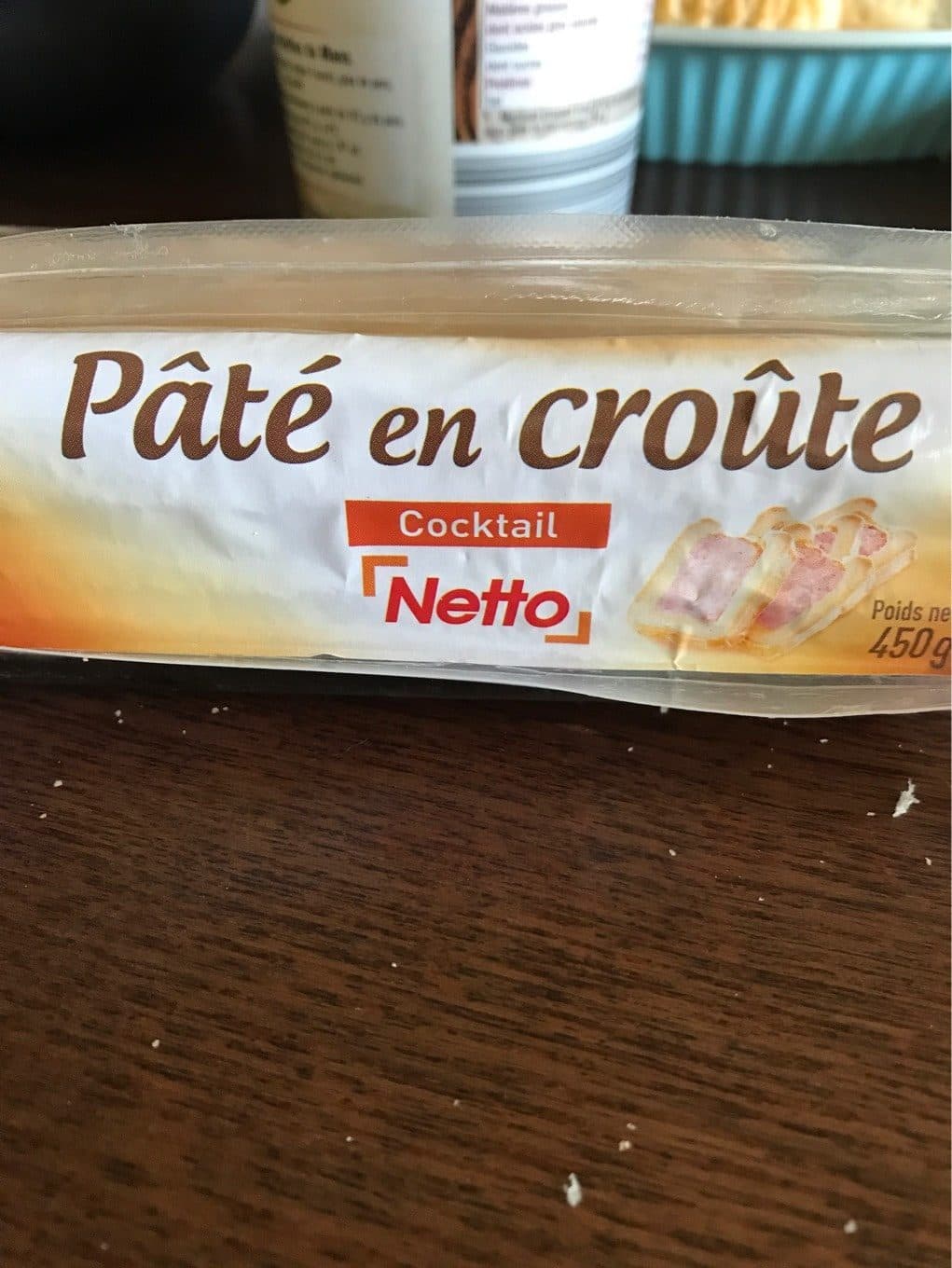 Netto Pate en croute cocktail nature 450g packshot