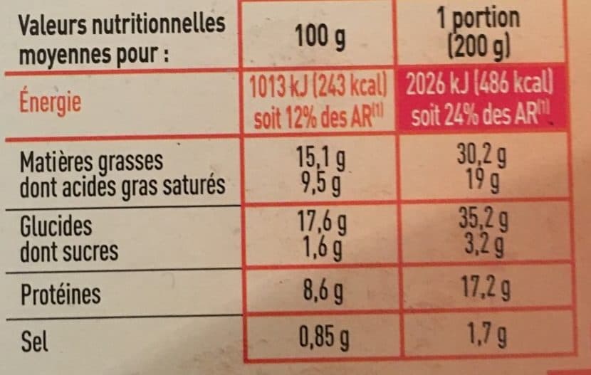 Netto Quiche lorraine 400g packshot