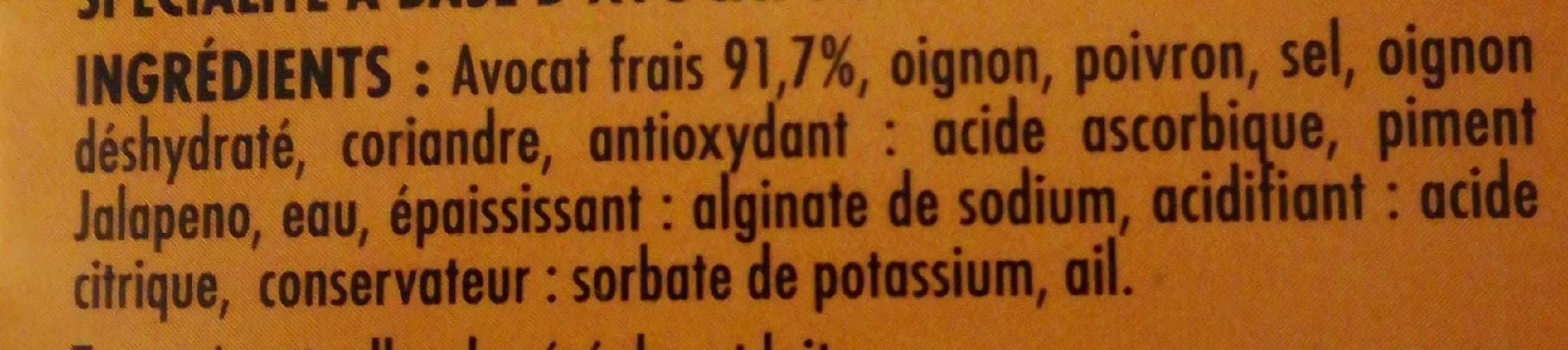 Itinéraire des Saveurs Guacamole packshot