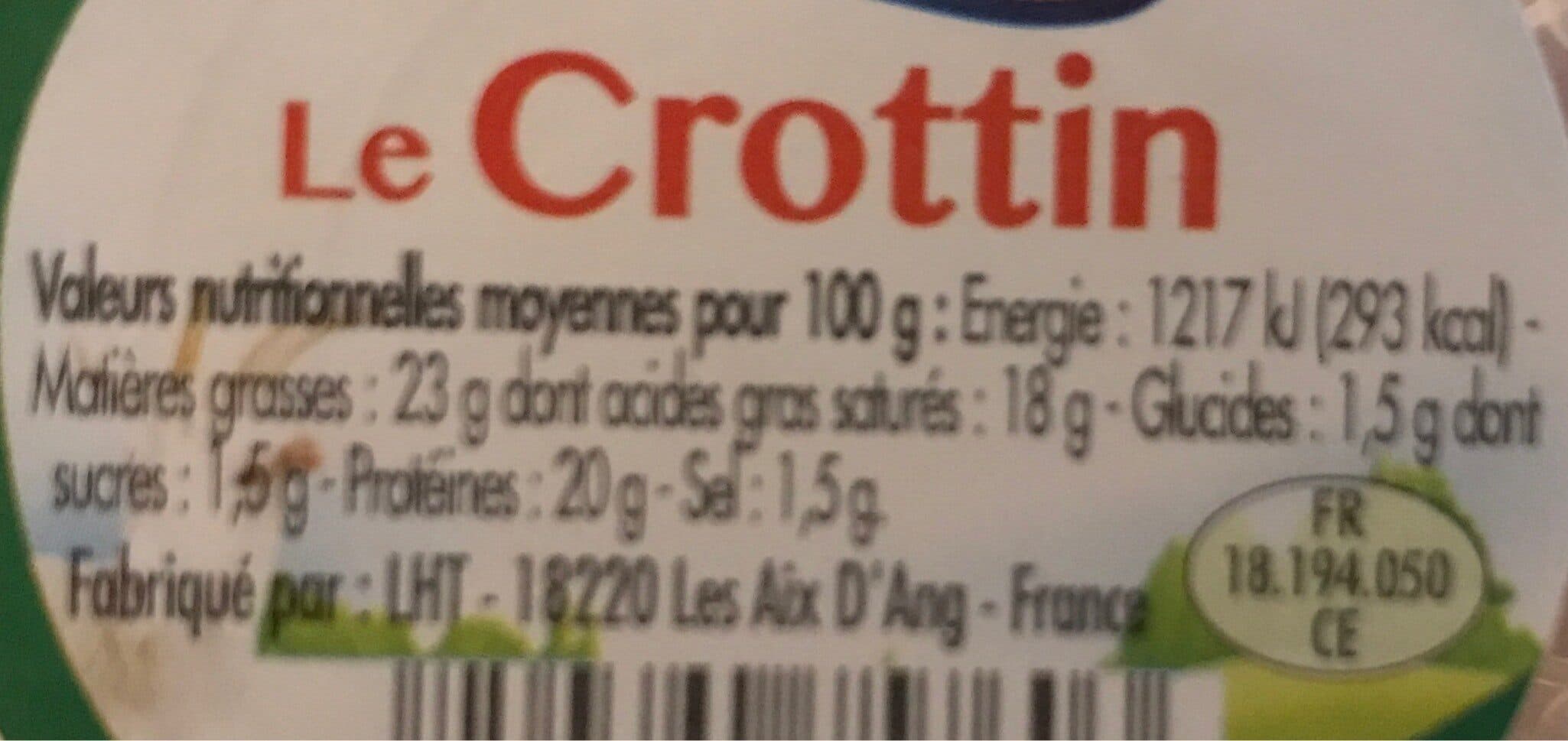 Paturages Crottin de chevre 2x60g packshot