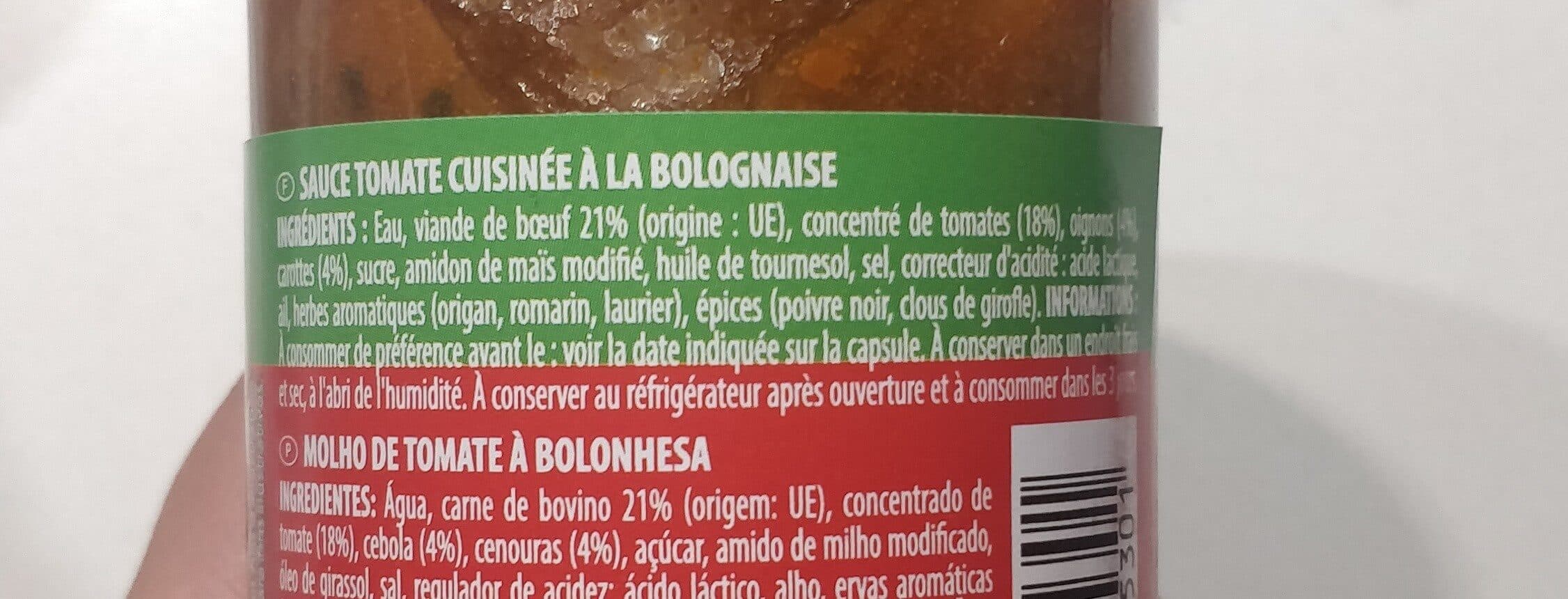 Fiorini Fiorini sauce bolognaise 190g packshot