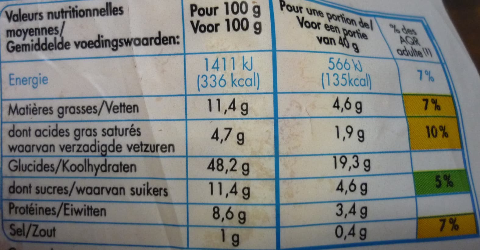 Chabrior Briochettes *12 480g packshot