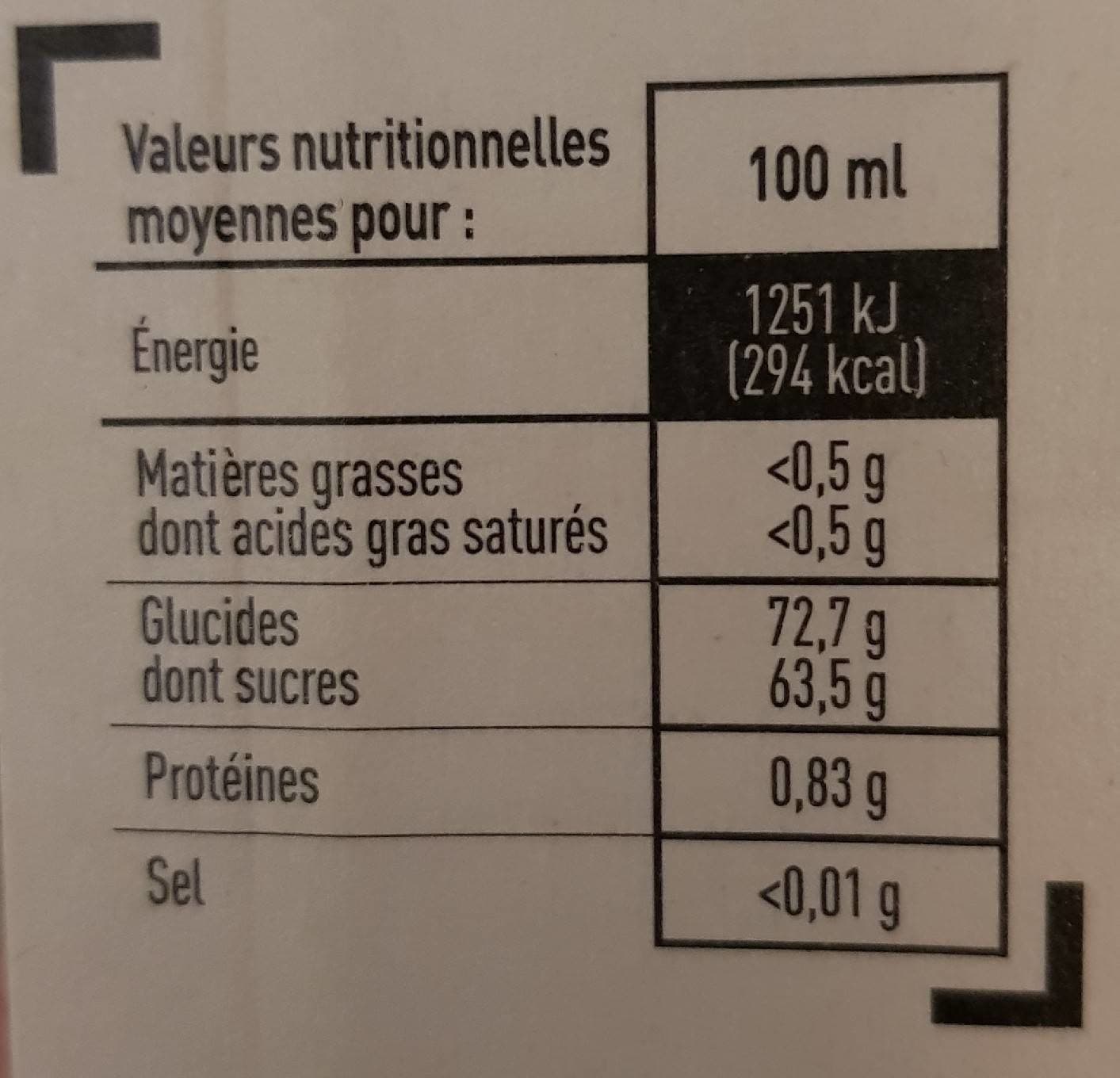 Netto AROME NATUREL VANILLE BOURBON 20 mL packshot