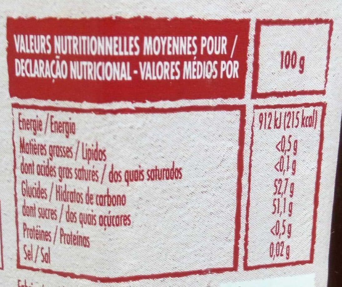 Itinéraire des Saveurs PREPARATION DE FRUITS fraises de Dordogne 65% fruits packshot