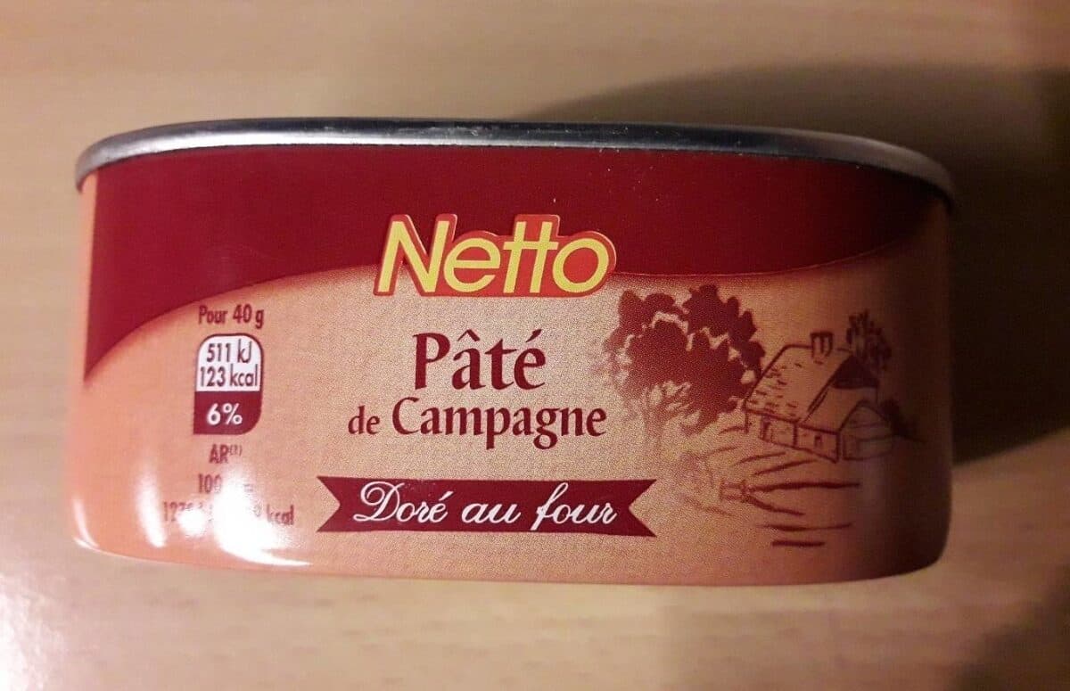 Open Food Facts Pâté de campagne packshot