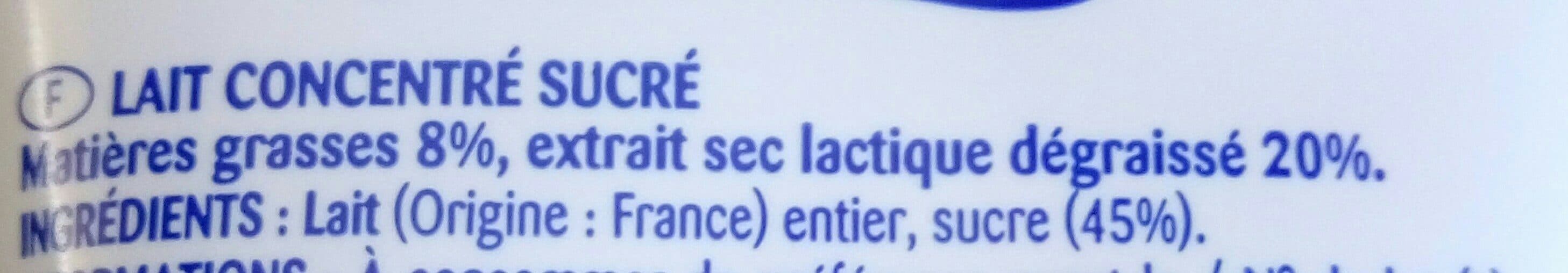Pâturages Lait concentré sucré packshot