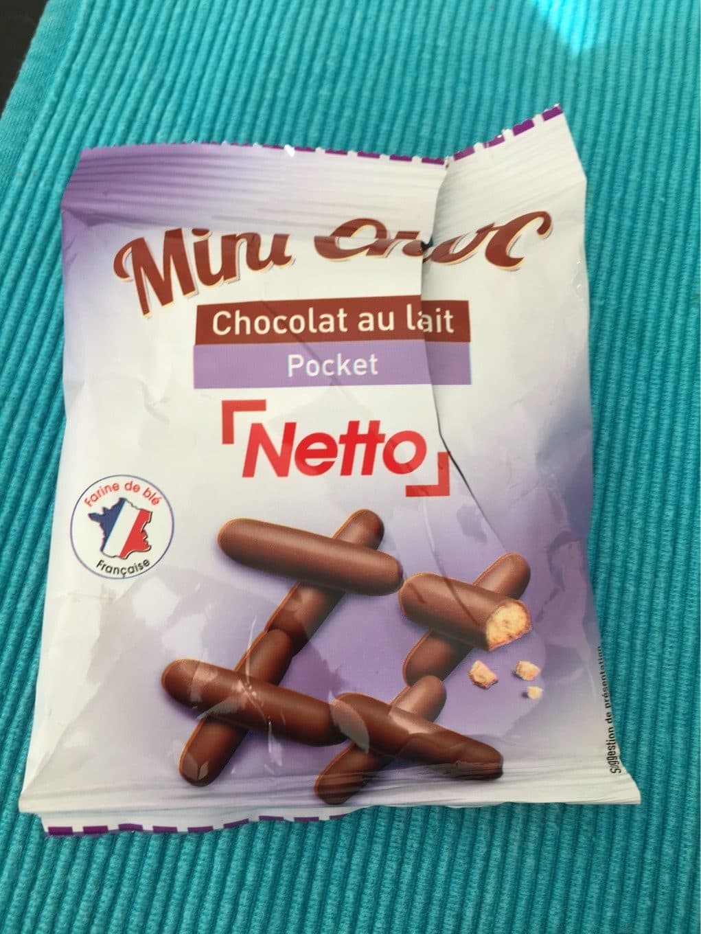 Netto Mini batonnet lait - 140g packshot