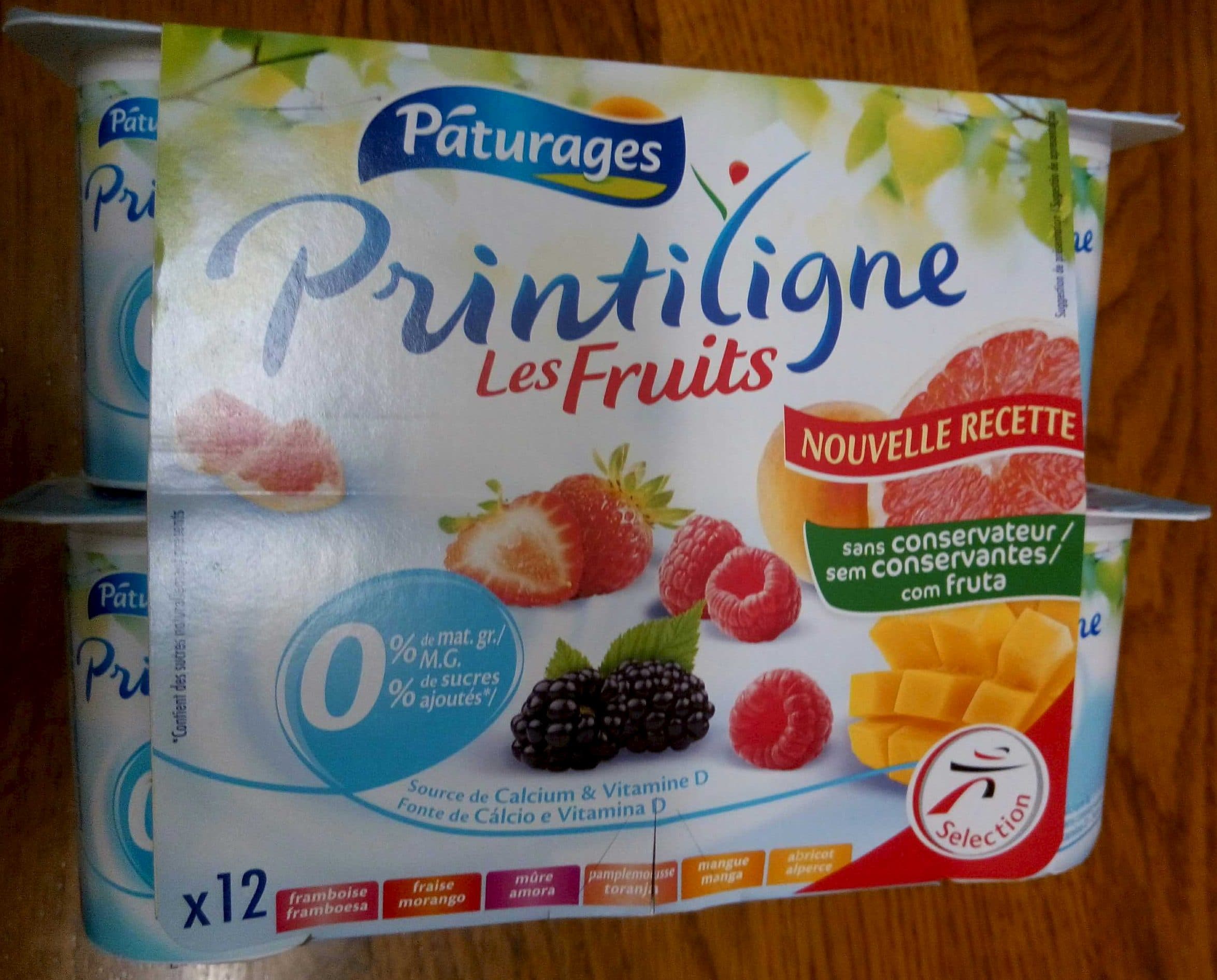 Pâturages Printiligne Les Fruits (0 % M.G.) packshot