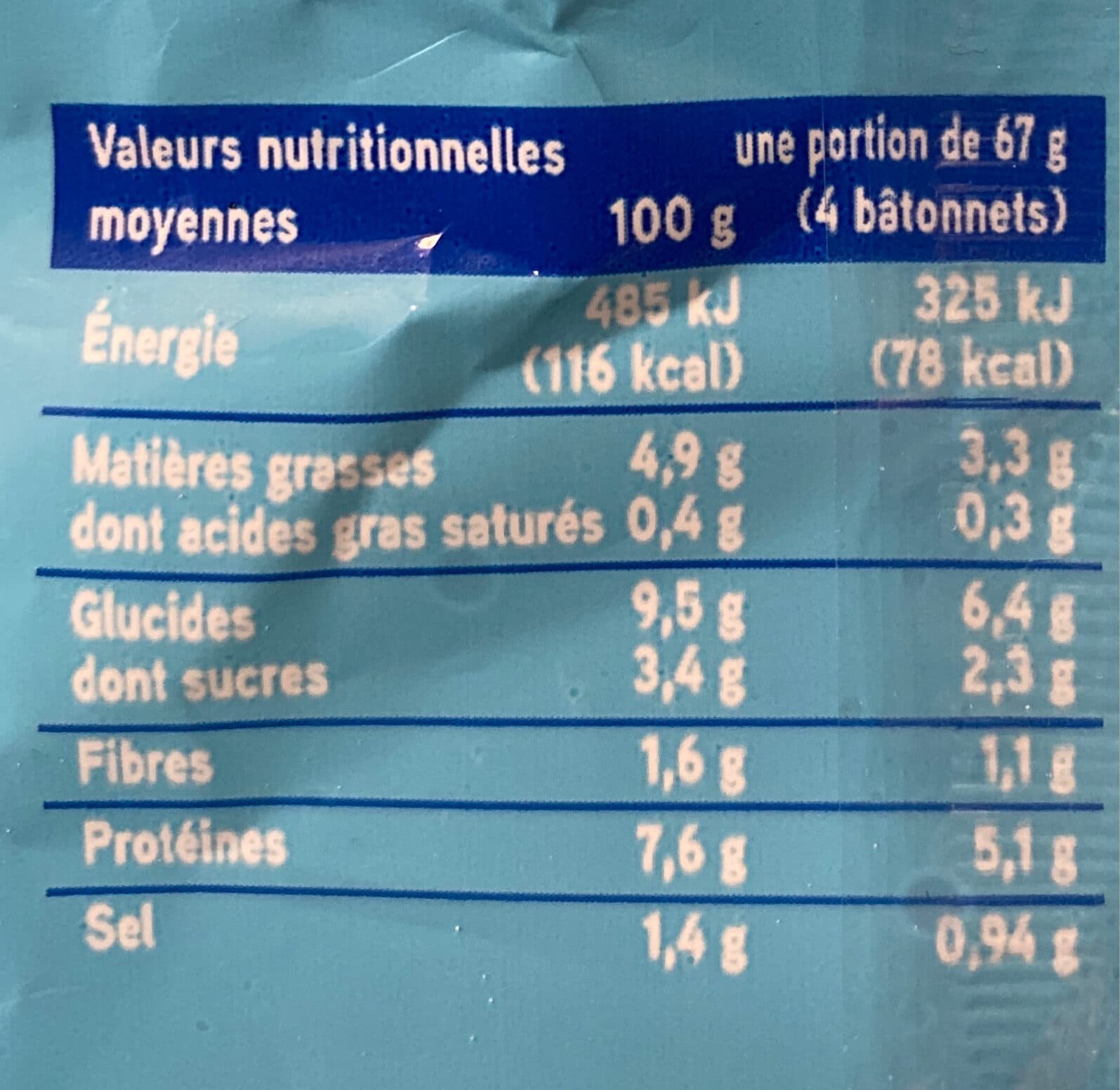 Netto 24 Bâtonnets de surimi saveur crabe - MSC - 400g packshot
